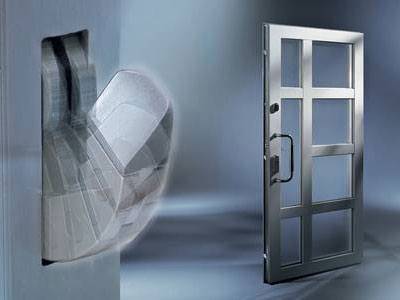 Hochwertige Tür mit modernem Design und Sicherheitssystem für optimalen Schutz.