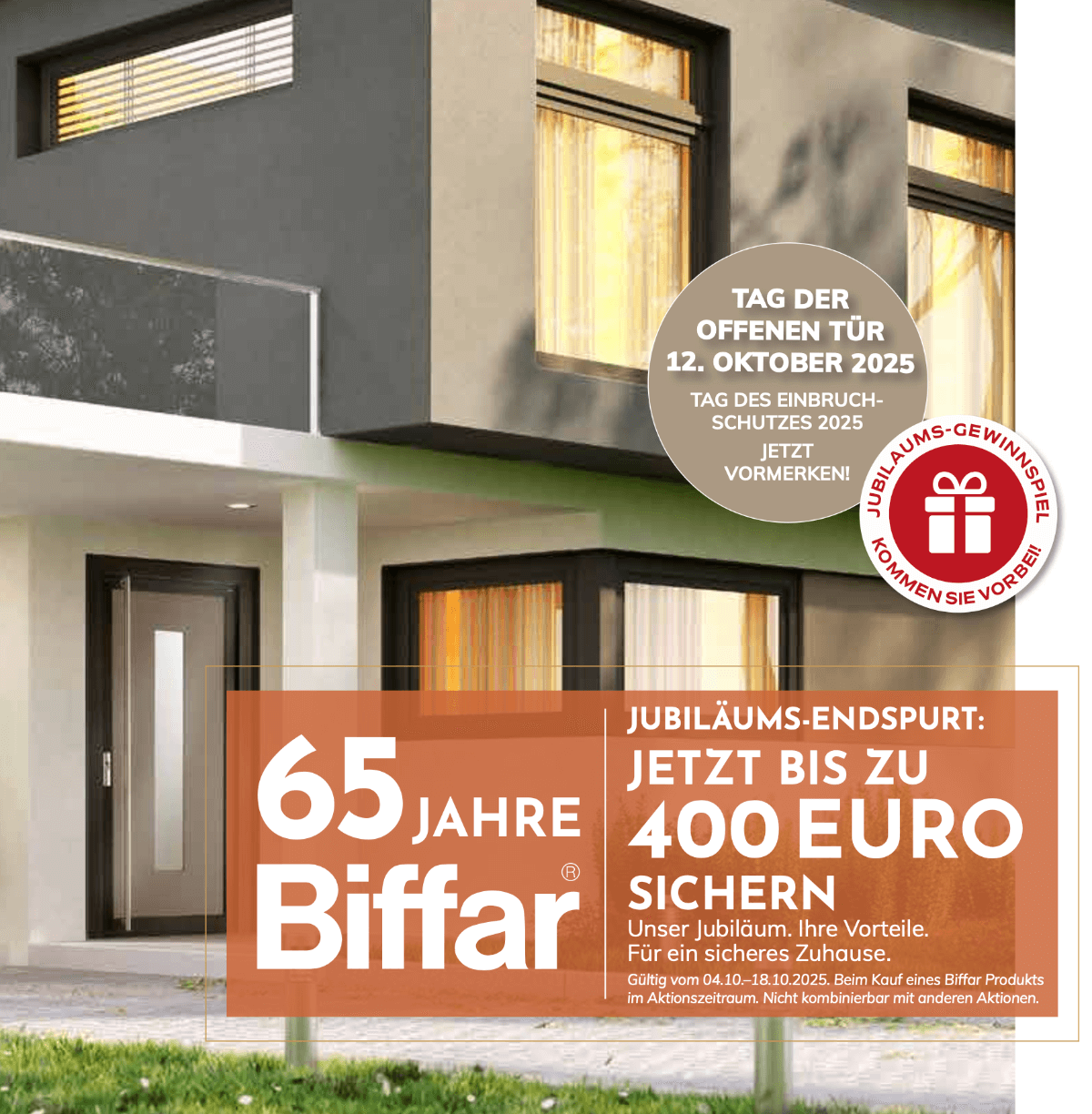 Tür mit modernem Design, energieeffizient und sicher, ideal für nachhaltiges Wohnen.