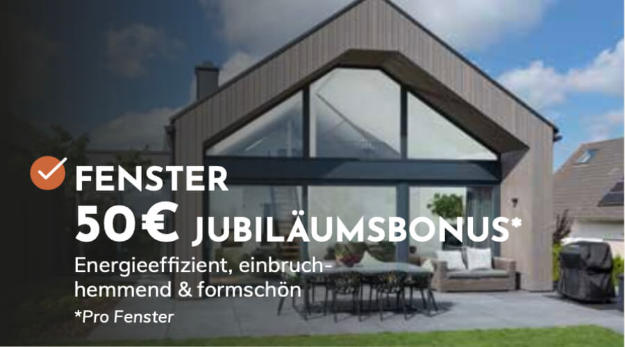 Hochwertiges modernes Haus mit großen Fenstern und nachhaltiger Bauweise.