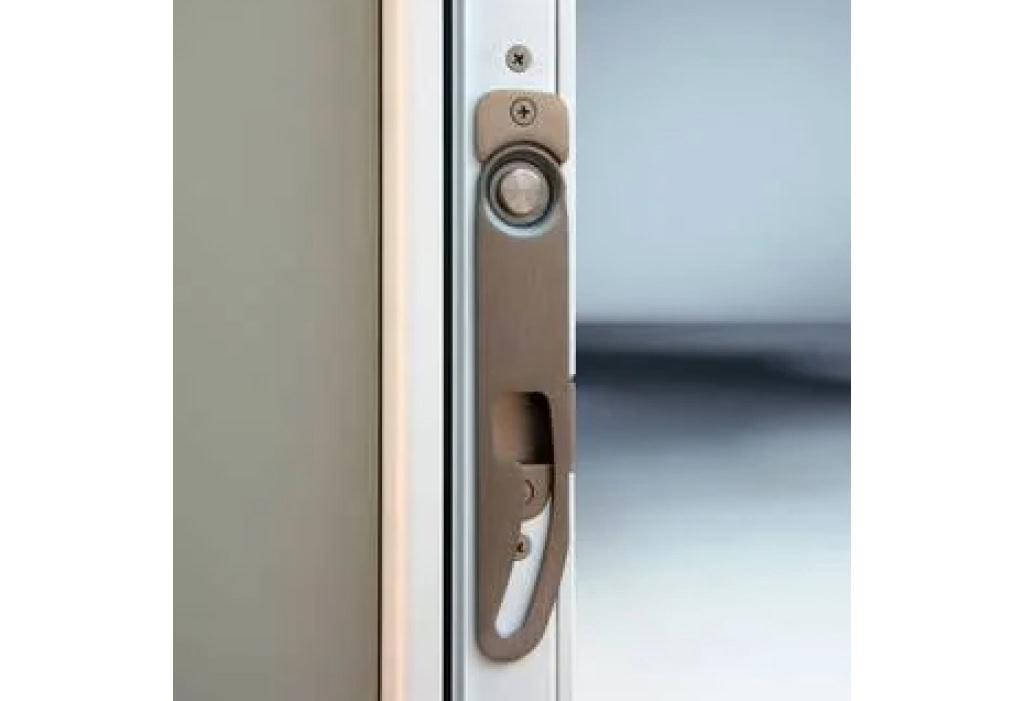 Sicherheits-Türschloss mit modernem Griff, hohe Qualität, optimal für Heim- und Objektschutz.