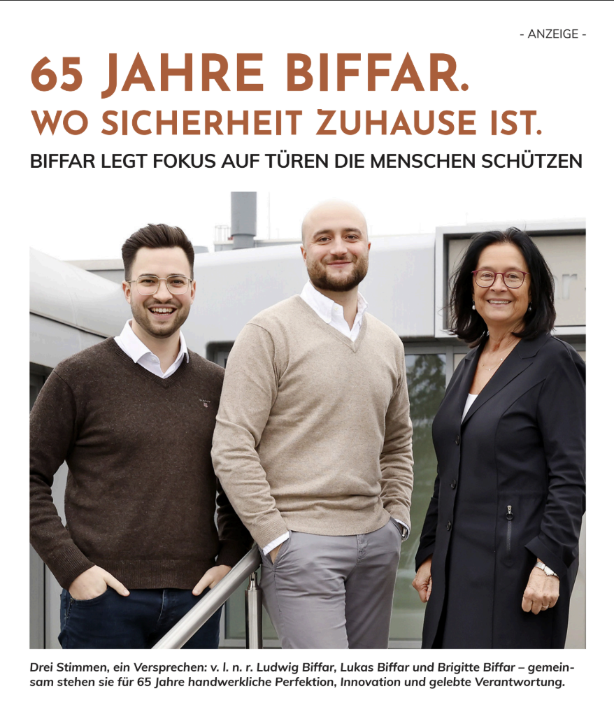 Sicherheitsdienst für Zuhause und Unternehmen mit 65 Jahren Erfahrung.